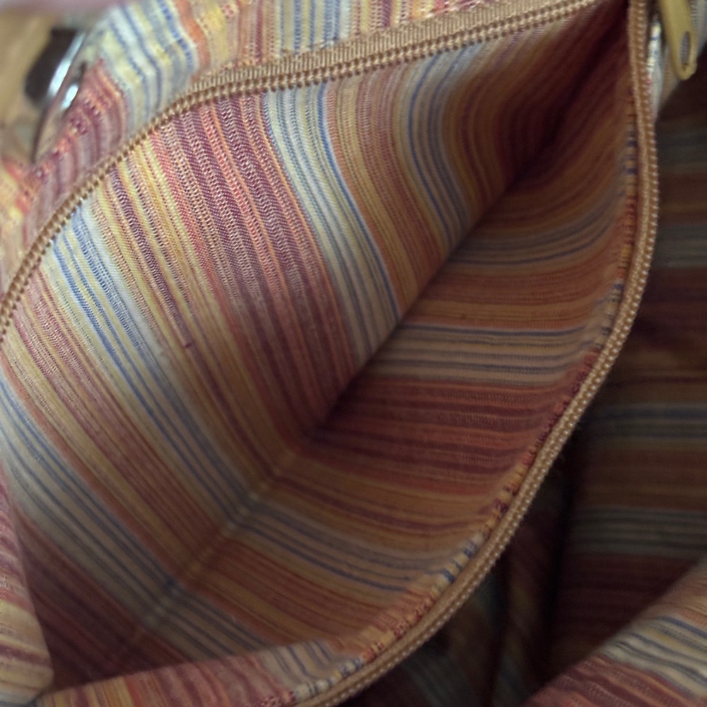 Artistic Multicolor Tote Bag Sequins Beaded Colorful - Picture 13 of 16